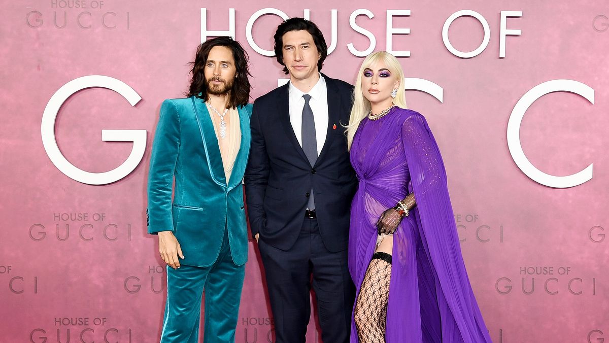 Джаред Лето, Адам Драйвер, Леди Гага и другие знаменитости на премьере фильма «Дом Gucci» в Лондоне