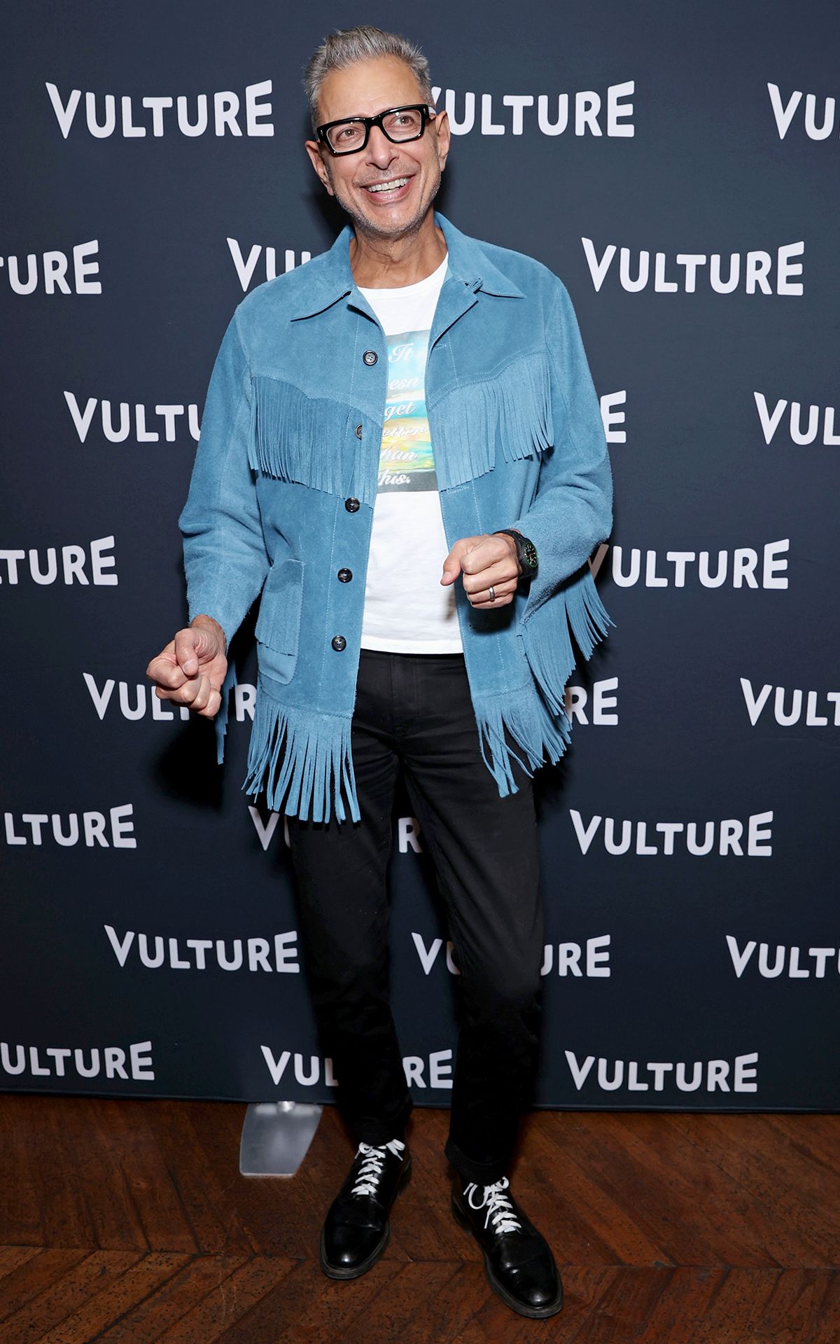 Джеффри Голдблюм на Vulture Festival 2021 в The Hollywood Roosevelt