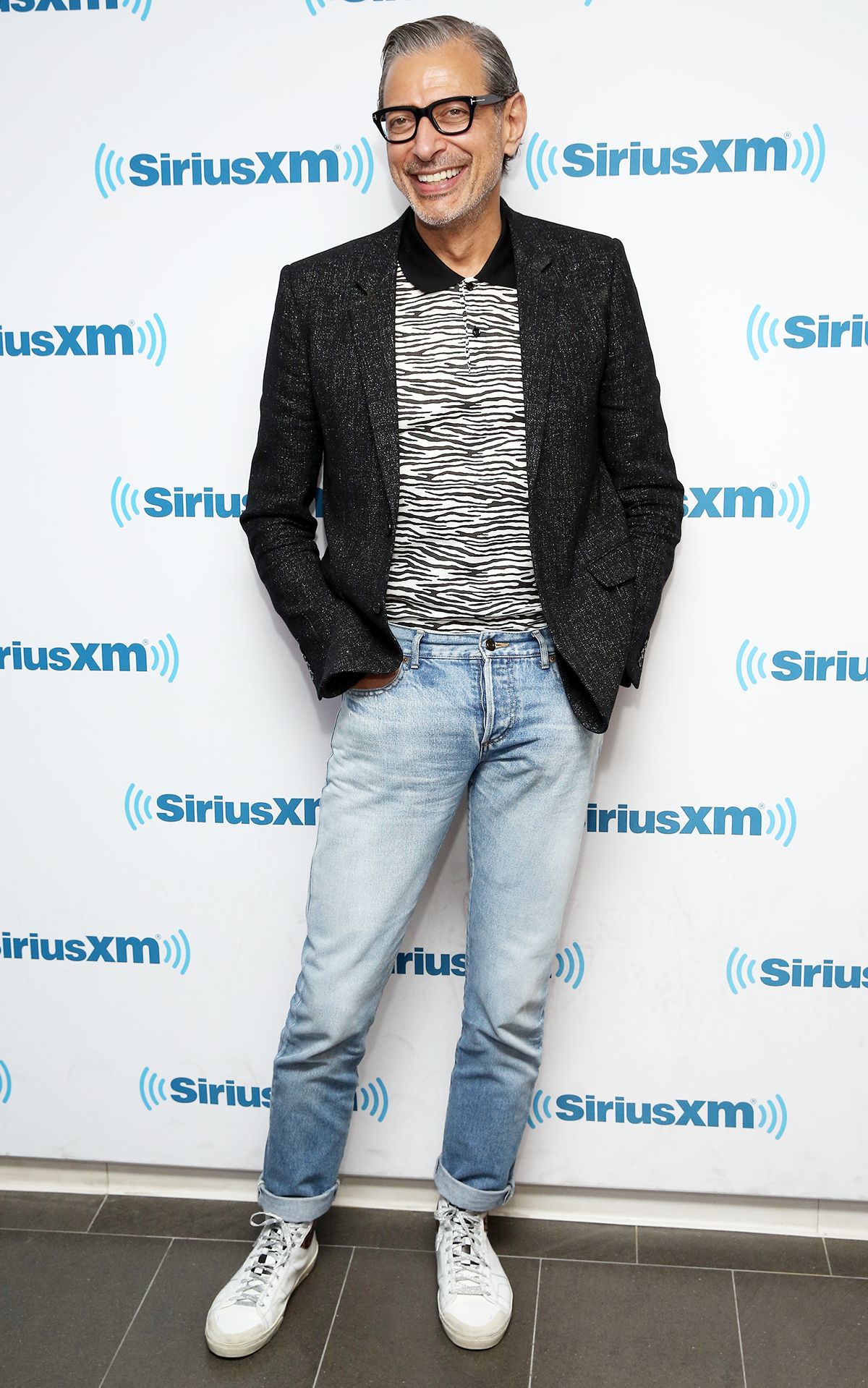 Джеффри Голдблюм в эфире еженедельного радио SiriusXM Entertainment