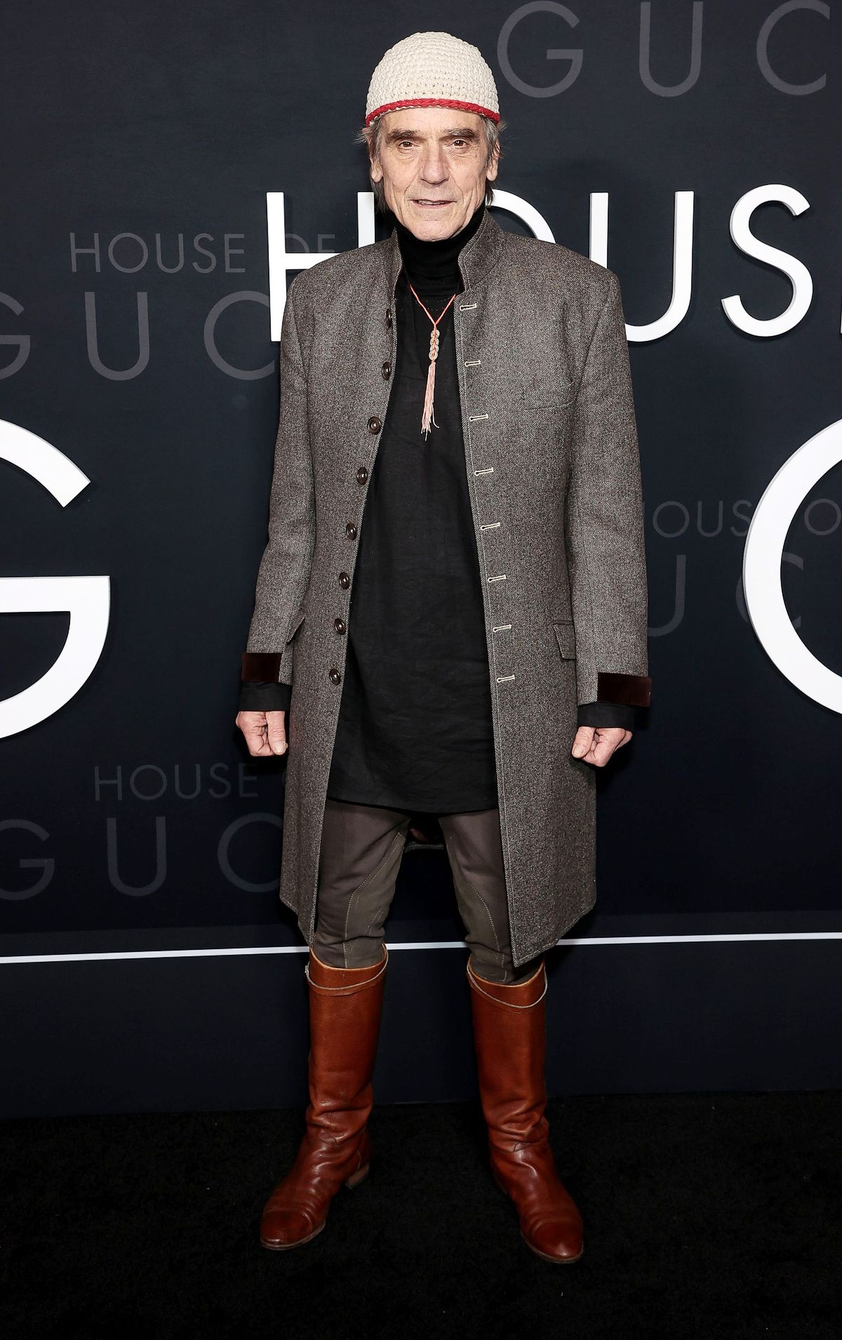 Джереми Айронс на нью-йоркской премьере фильма «Дом Gucci», фото 1