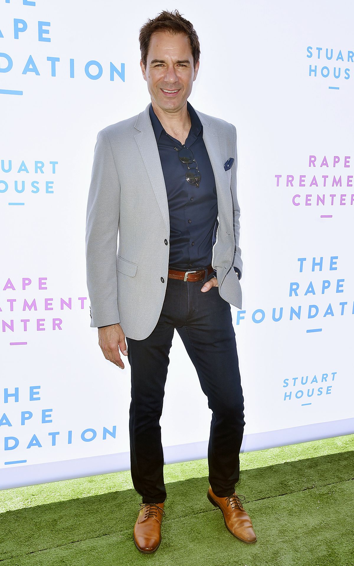 Эрик Маккормак на благотворительном бранче фонда The Rape Foundation, 7 октября 2018 г.