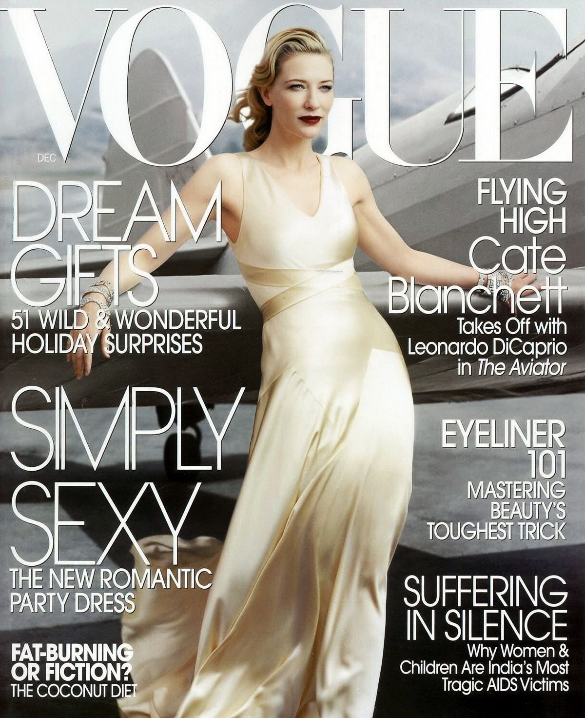 Кейт Бланшетт на обложке журнала Vogue