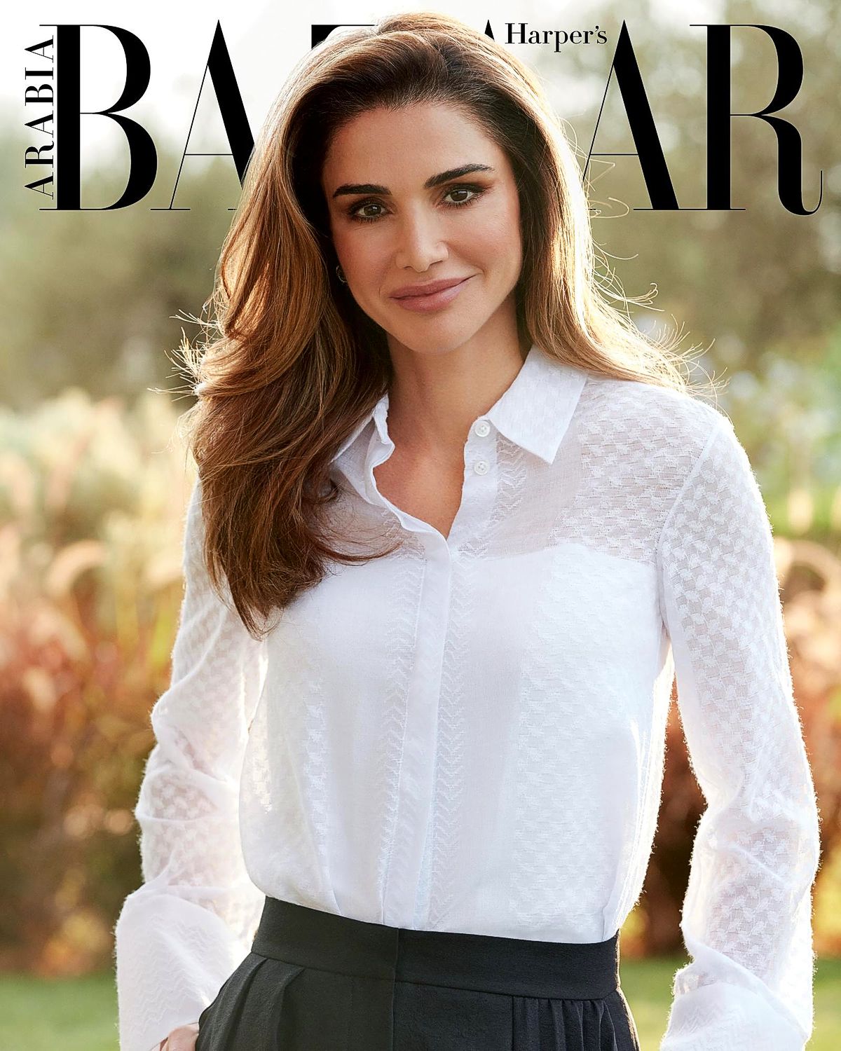Королева Иордании на обложке журнала Harper’s Bazaar Arabia