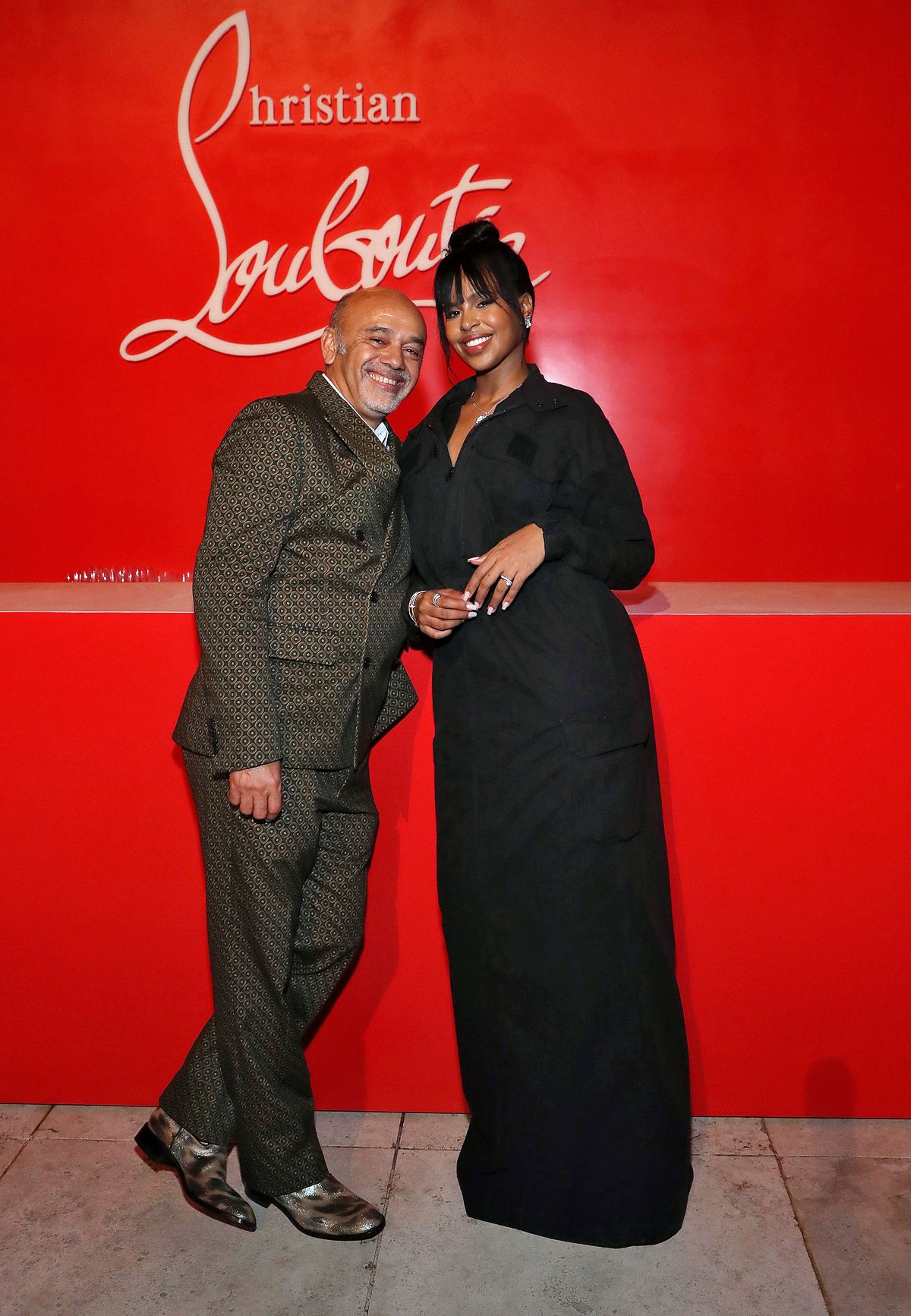 Кристиан Лубутен и Сабрина Доур Эльба на 6-й ежегодной церемонии вручения премий InStyle Awards