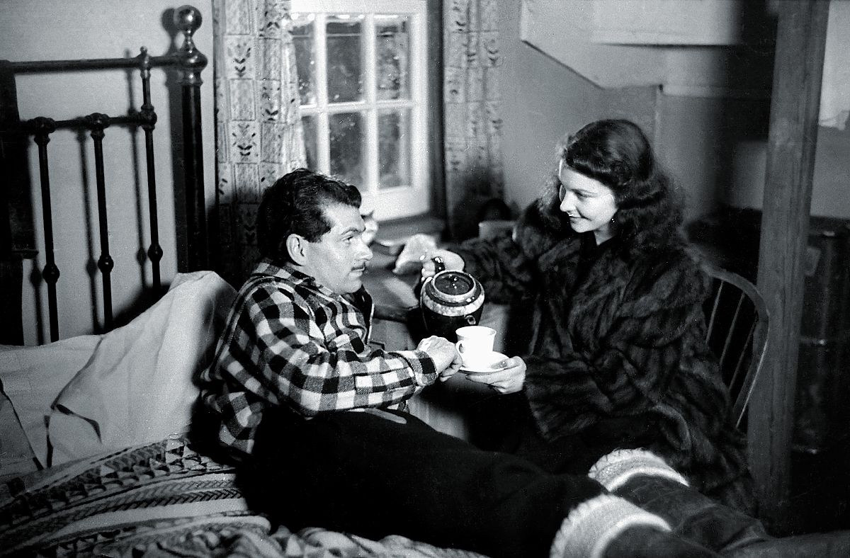 Лоуренс Оливье и Вивьен Ли, 1937 г.