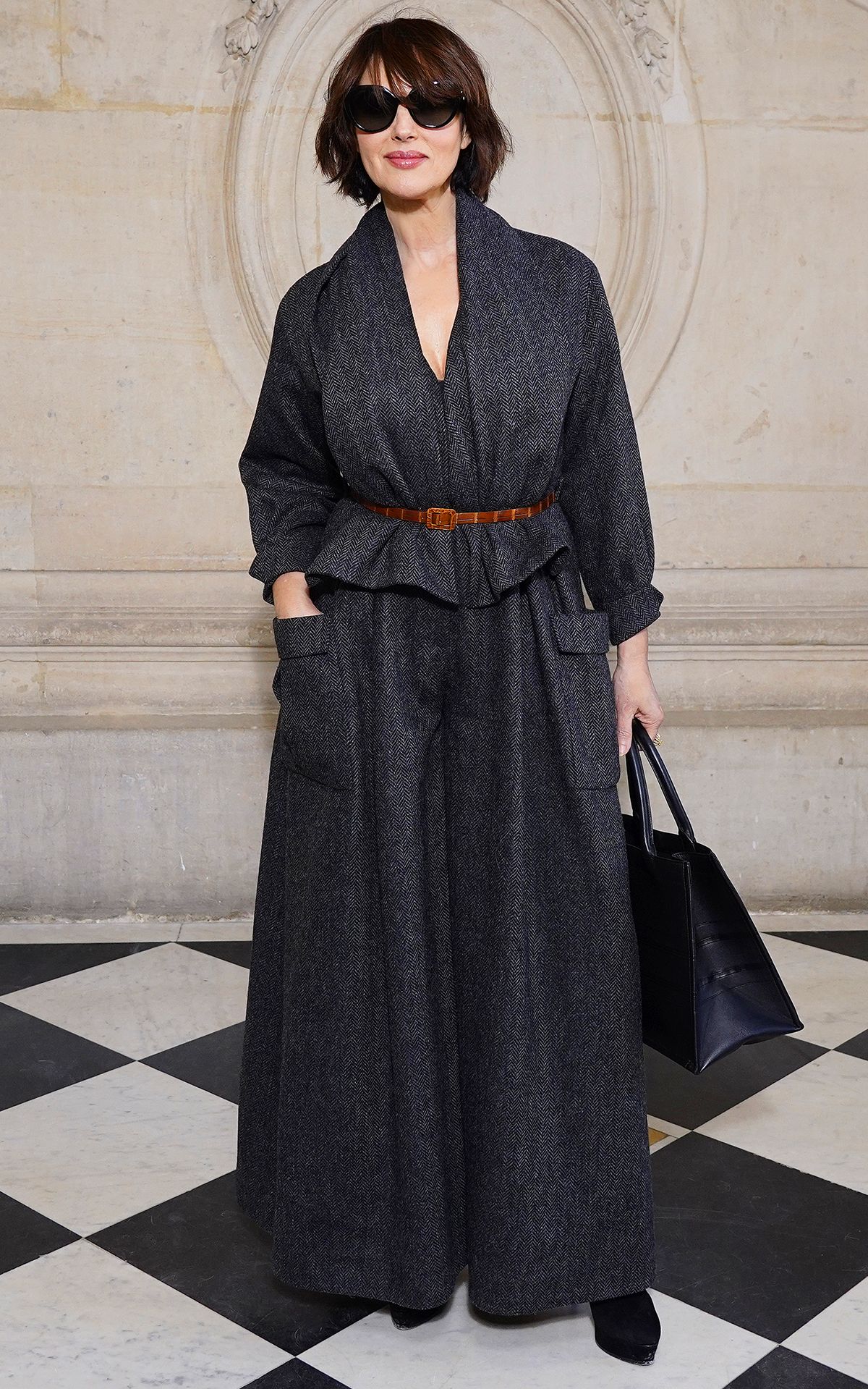 Моника Беллуччи на шоу Dior Haute Couture
