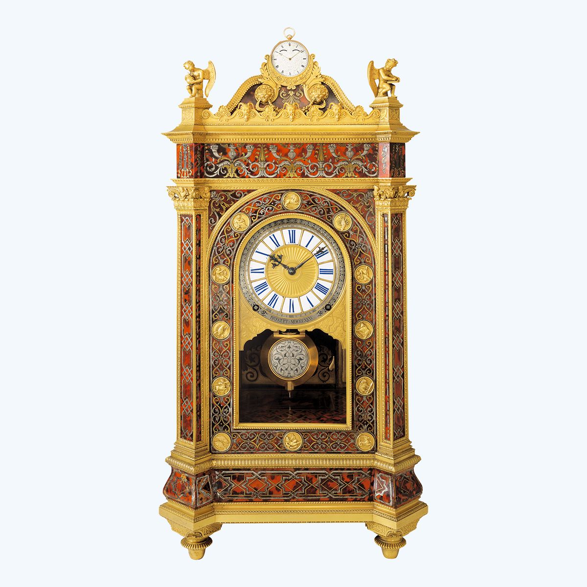 Настольные часы «The Sympathique of the Duke of Orléans» с восьмидневным заводом, с отсчетом часа и четверти, Breguet, Париж, 1835 г.