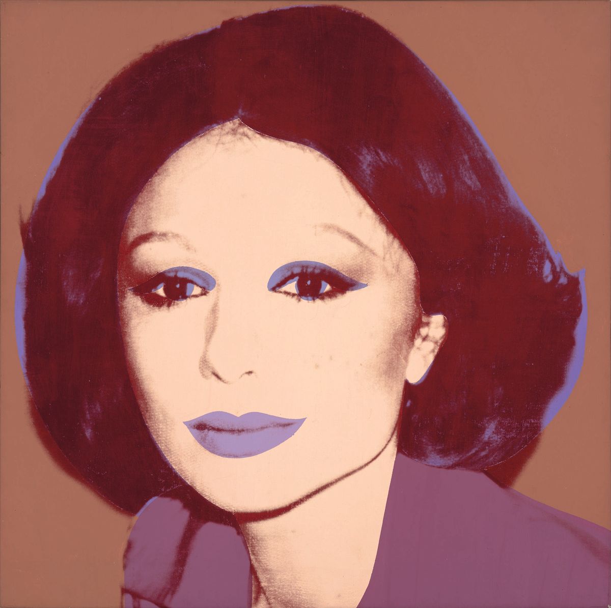 Портрет Фарах Пехлеви Энди Уорхола, 1977 г.