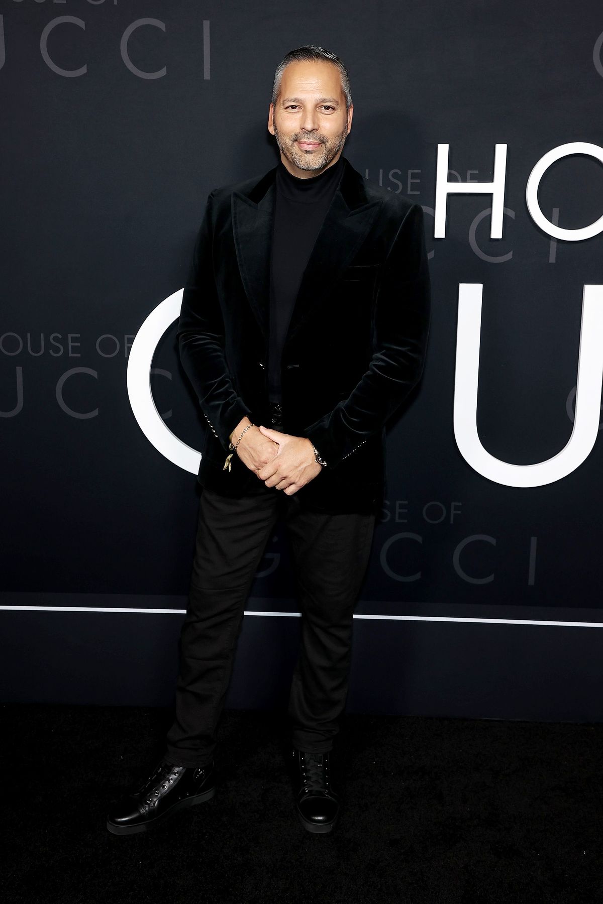 Ричард Долан на нью-йоркской премьере фильма «Дом Gucci»