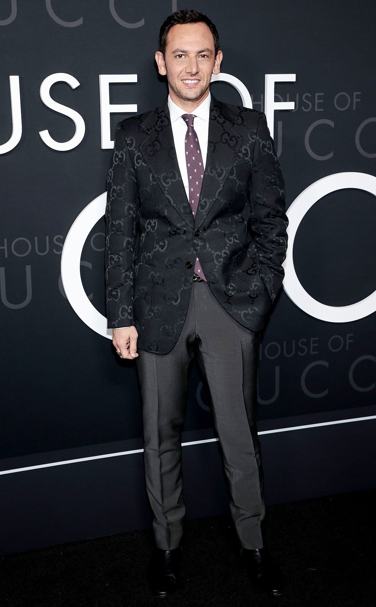 Роберто Бентивенья на нью-йоркской премьере фильма «Дом Gucci», фото 1