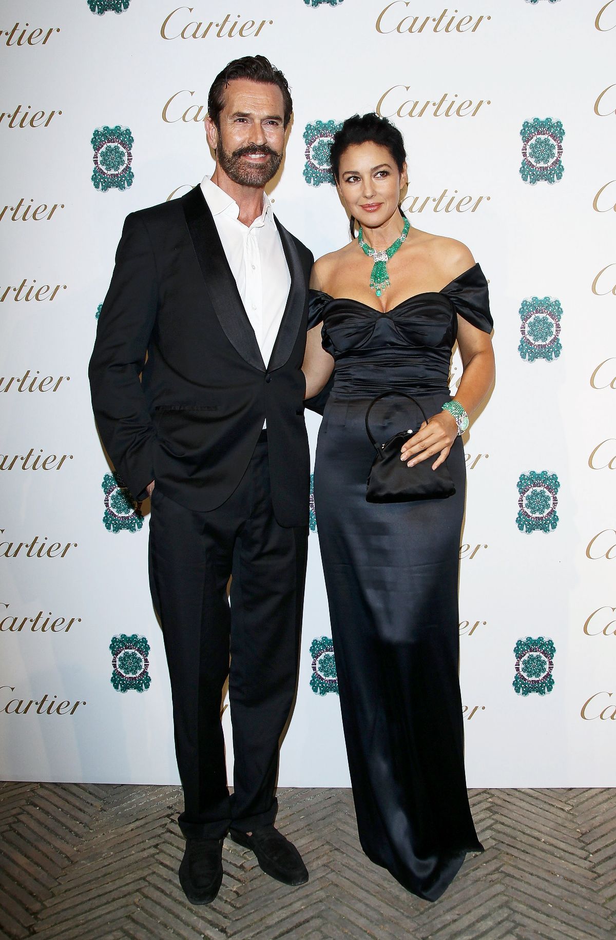 Руперт Эверетт и Моника Беллуччи на презентации Cartier