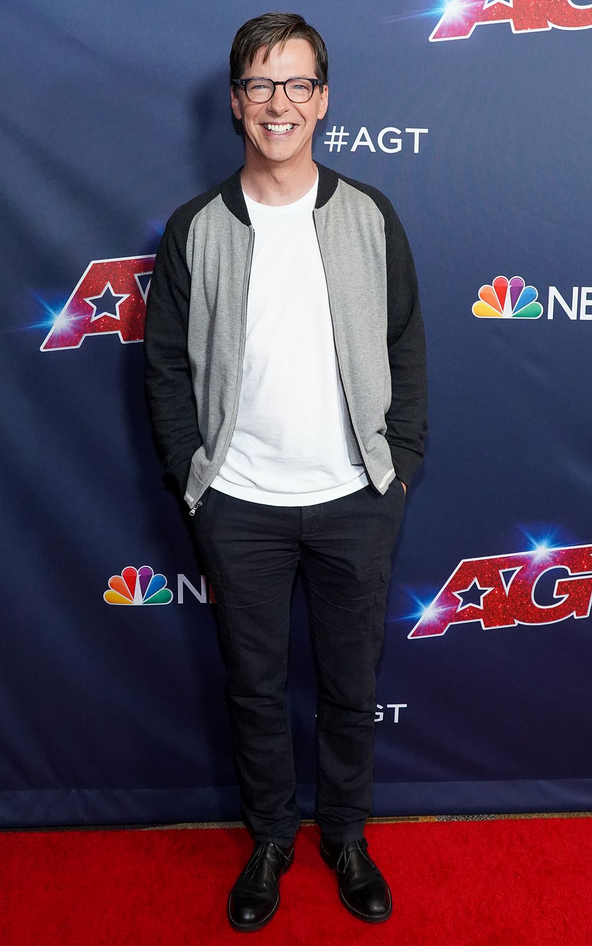 Шон Хейс на красной ковровой дорожке шоу America's Got Talent