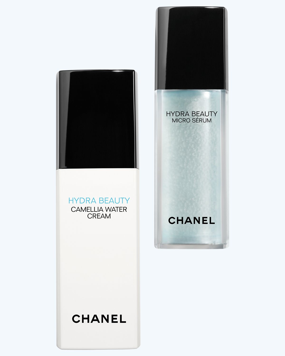 Chanel, Hydra Beauty Camellia Water Cream; Hydra Beauty Micro Sérum