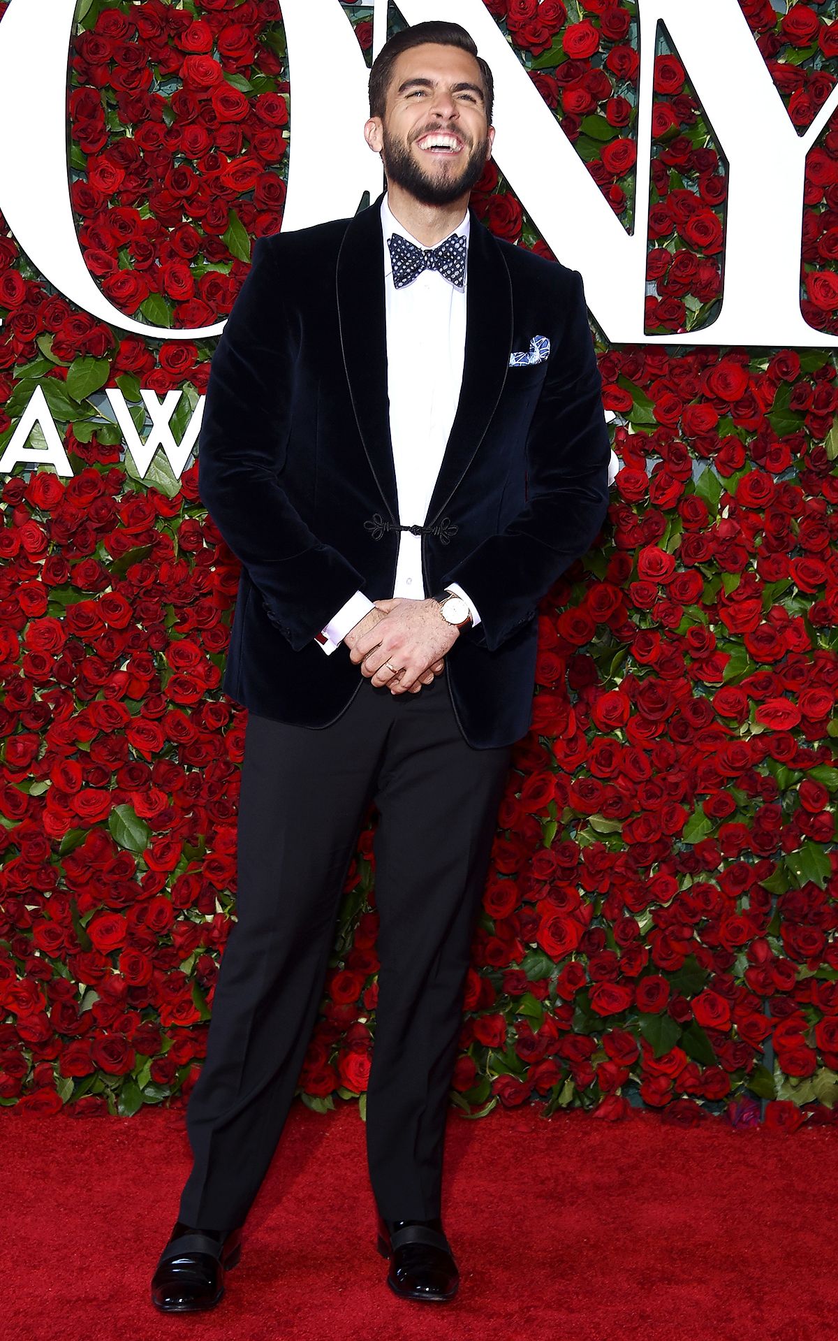 Джош Сегарра на церемонии вручения премии Tony Awards