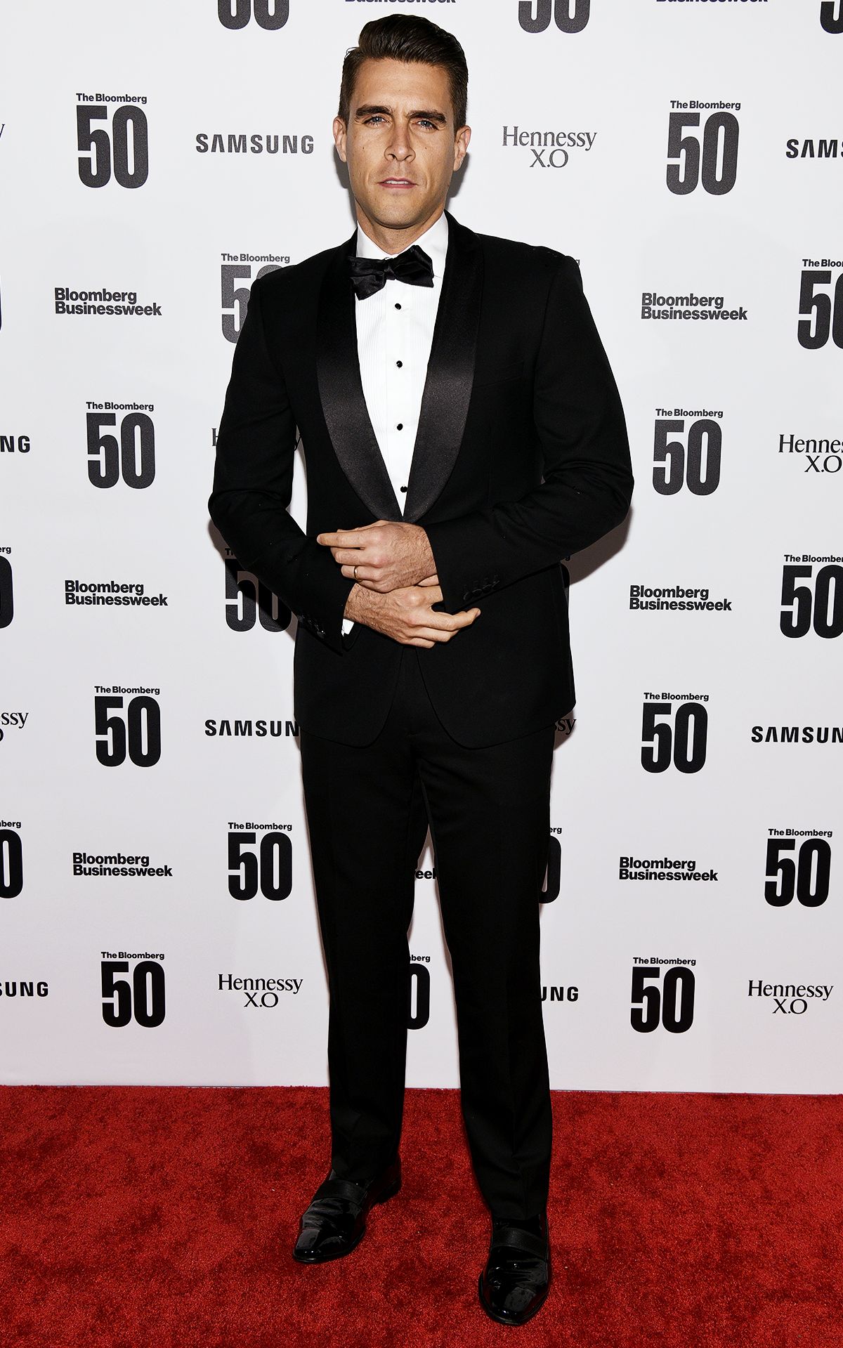 Джош Сегарра на праздновании Bloomberg 50 в Библиотеке Моргана