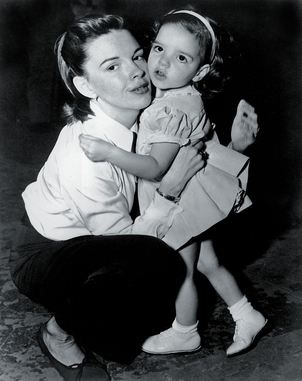 Джуди Гарленд с дочерью Лайзой Миннелли