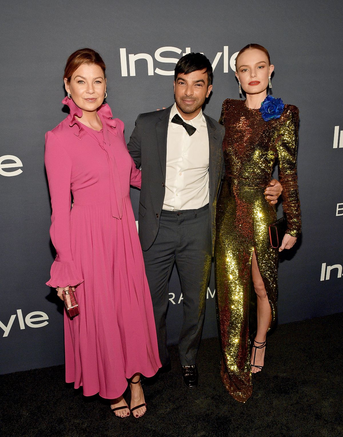 Эллен Помпео, Гарри Джош и Кейт Босуорт на третьей ежегодной церемонии вручения награды InStyle Awards