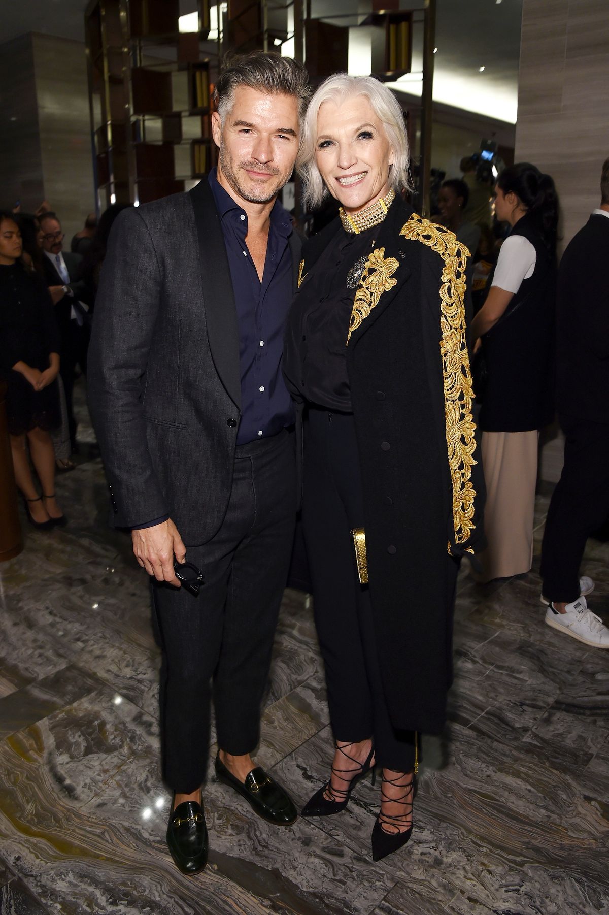 Эрик Резерфорд и Мэй Маск на 4-й ежегодной церемонии вручения премии Fashion Media