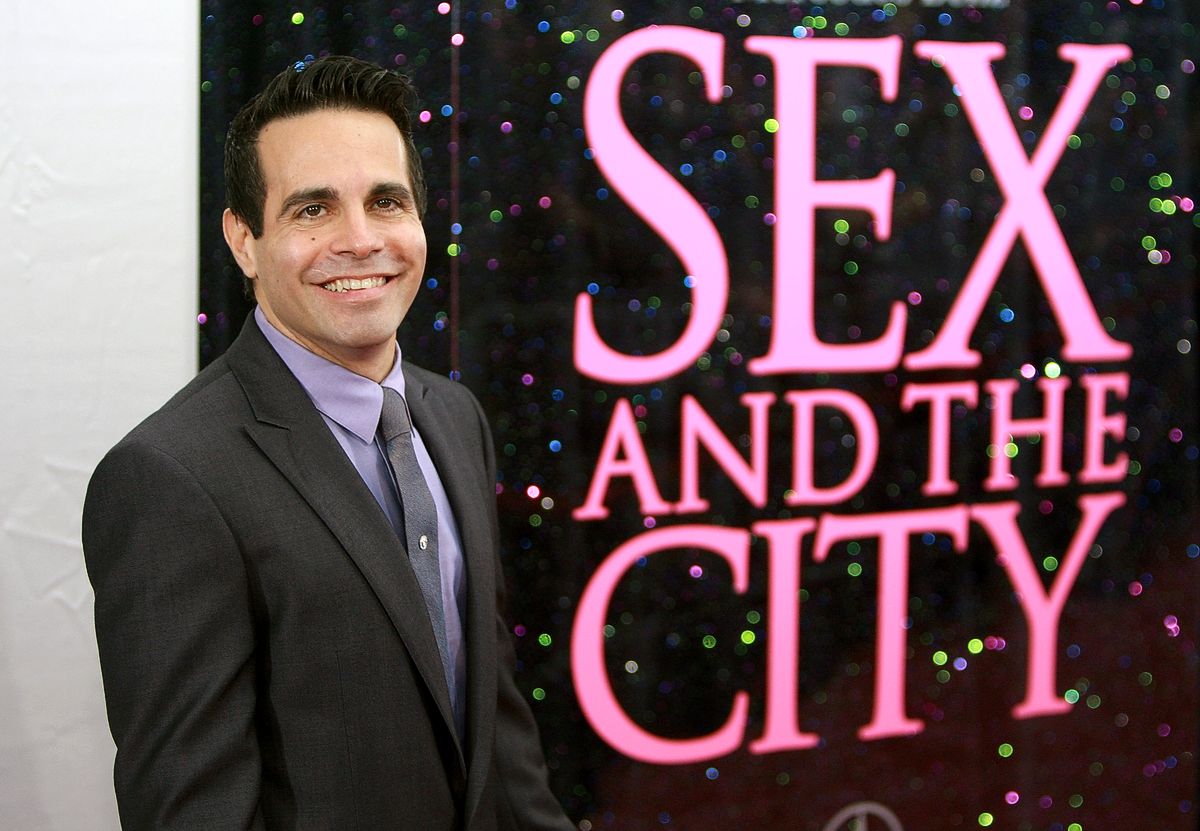 Марио Кантоне на премьере фильма «Секс в большом городе»