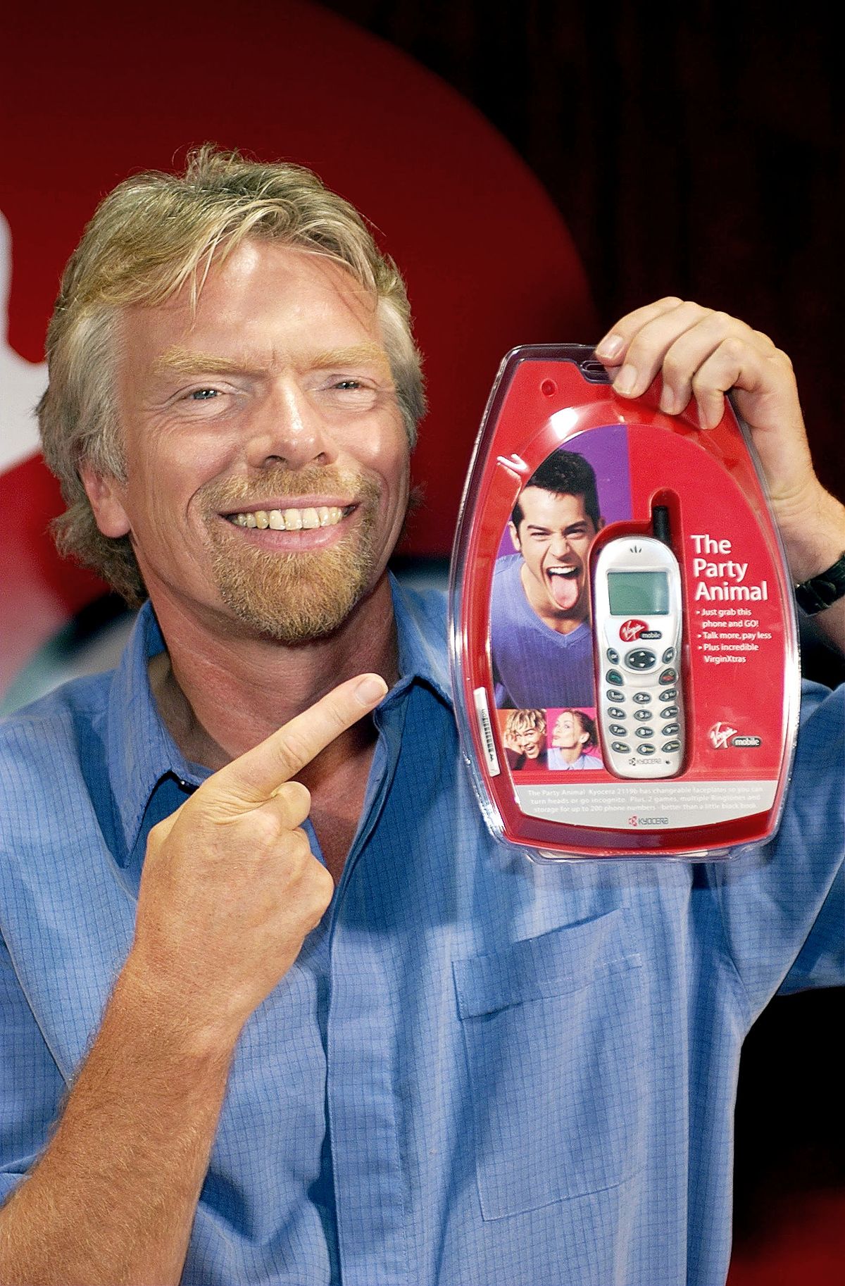 Ричард Брэнсон объявил о запуске в США услуги мобильной связи Virgin