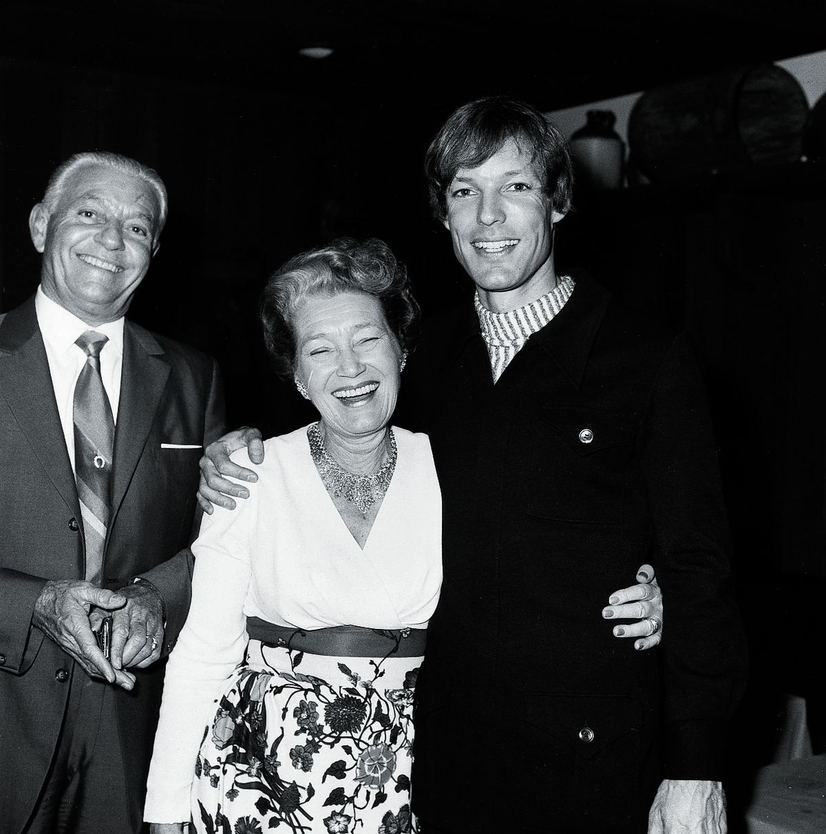 Ричард Чемберлен со своими родителями, мистером и миссис Чемберленами
