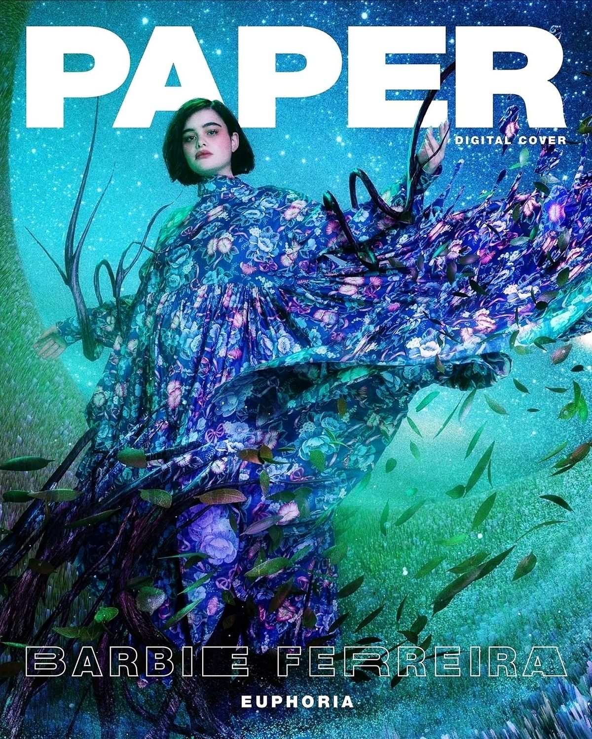 Барби Феррейра на обложке журнала Paper