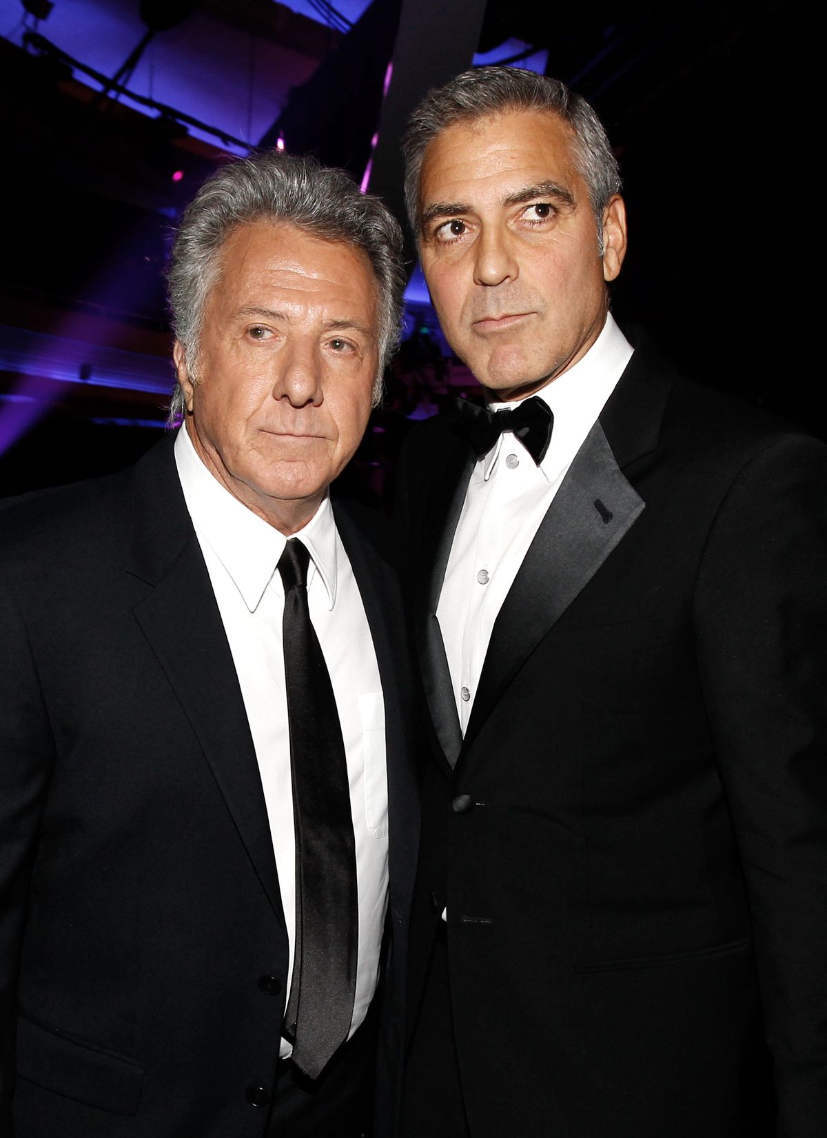 Дастин Хоффман и Джордж Клуни на 17-й ежегодной церемонии вручения кинопремии Critics' Choice Movie Awards