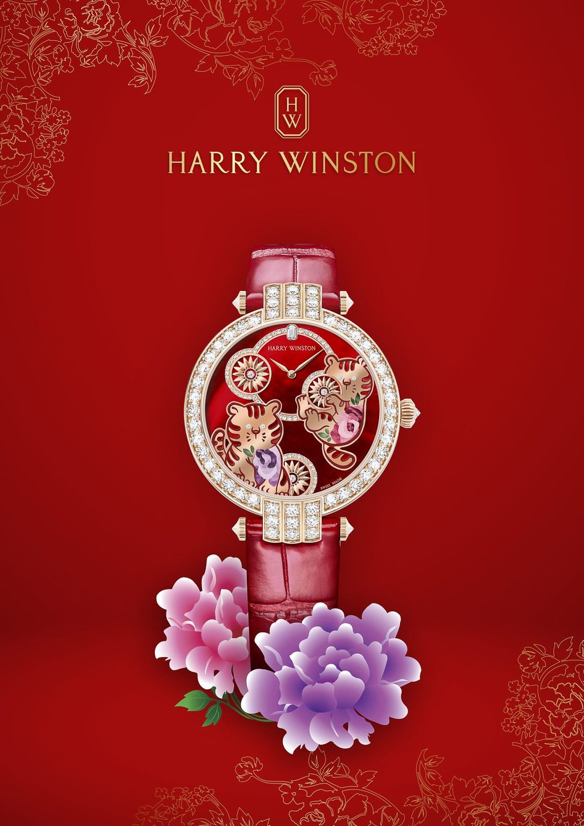 Дом Harry Winston представил новые часы Premier в честь года Тигра, фото 1