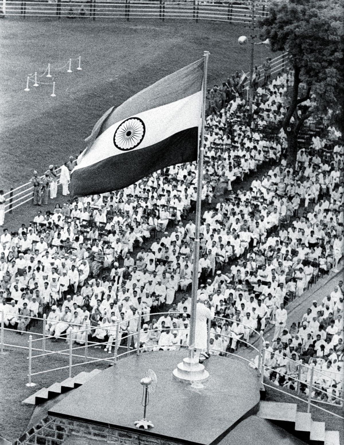 Джавахарлал Неру обращается к своему народу по случаю 14-й годовщины независимости Индии