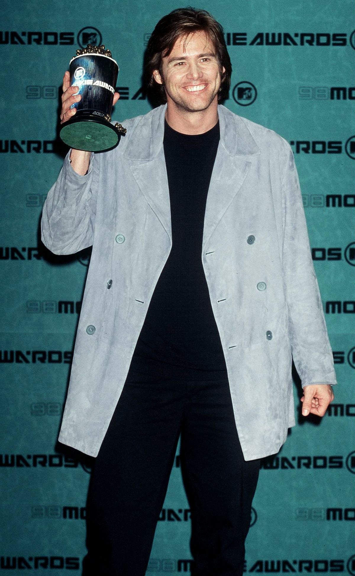 Джим Керри на церемонии вручения премии MTV Movie Awards