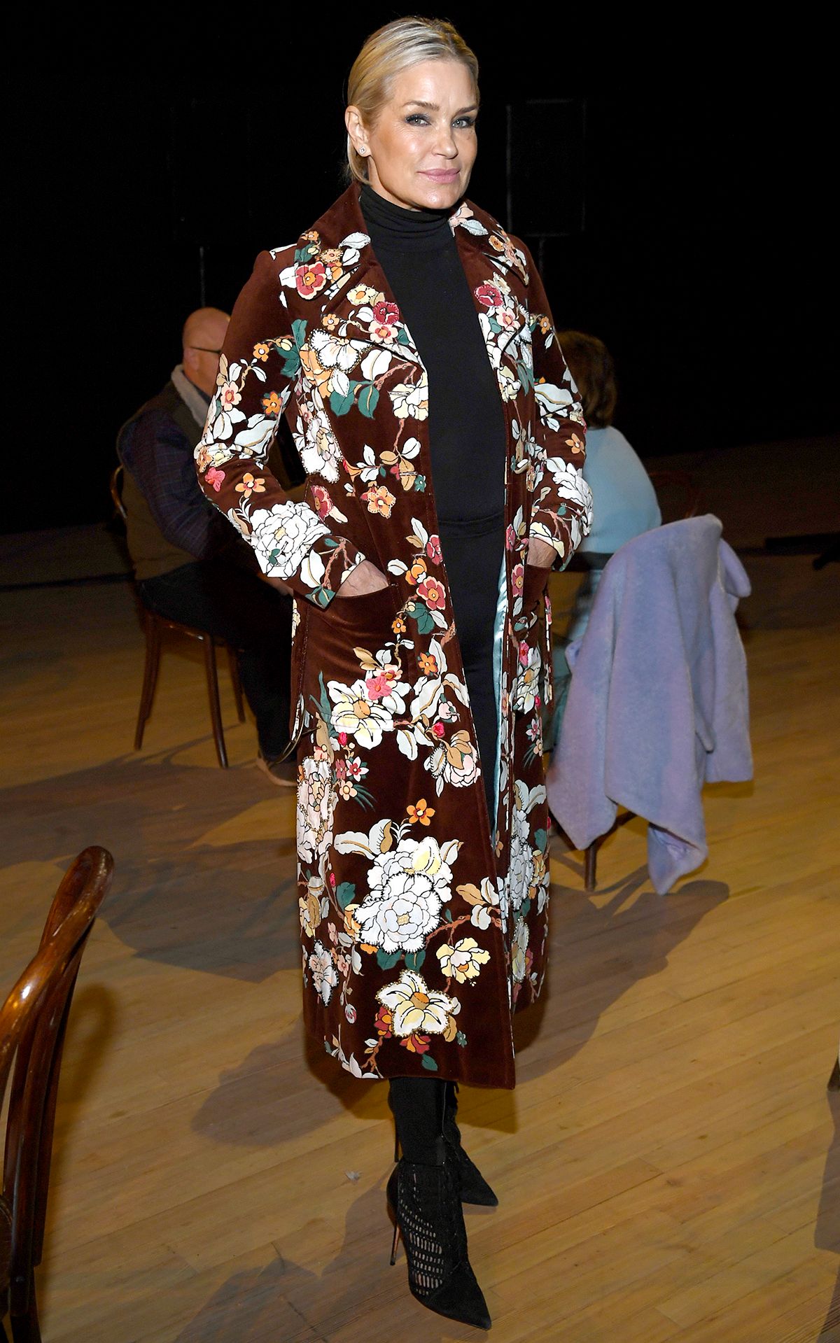Иоланда Хадид на показе коллекции Marc Jacobs Fall во время Недели моды
