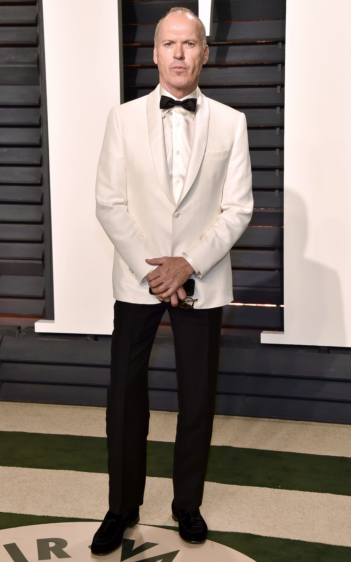Майкл Китон на вечеринке Vanity Fair Oscar Party
