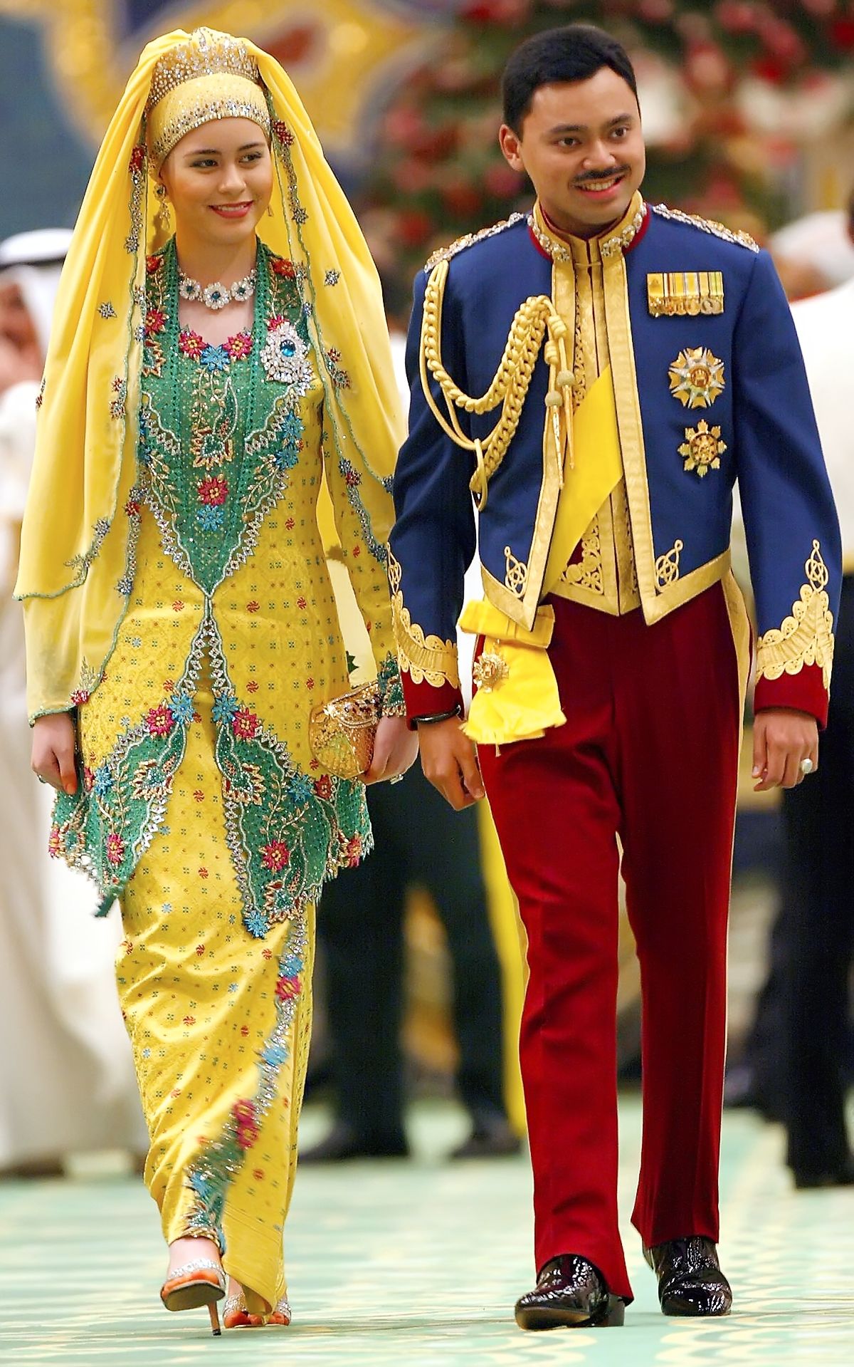 Наследный принц Брунея и его новая жена Принцесса Сара Саллех