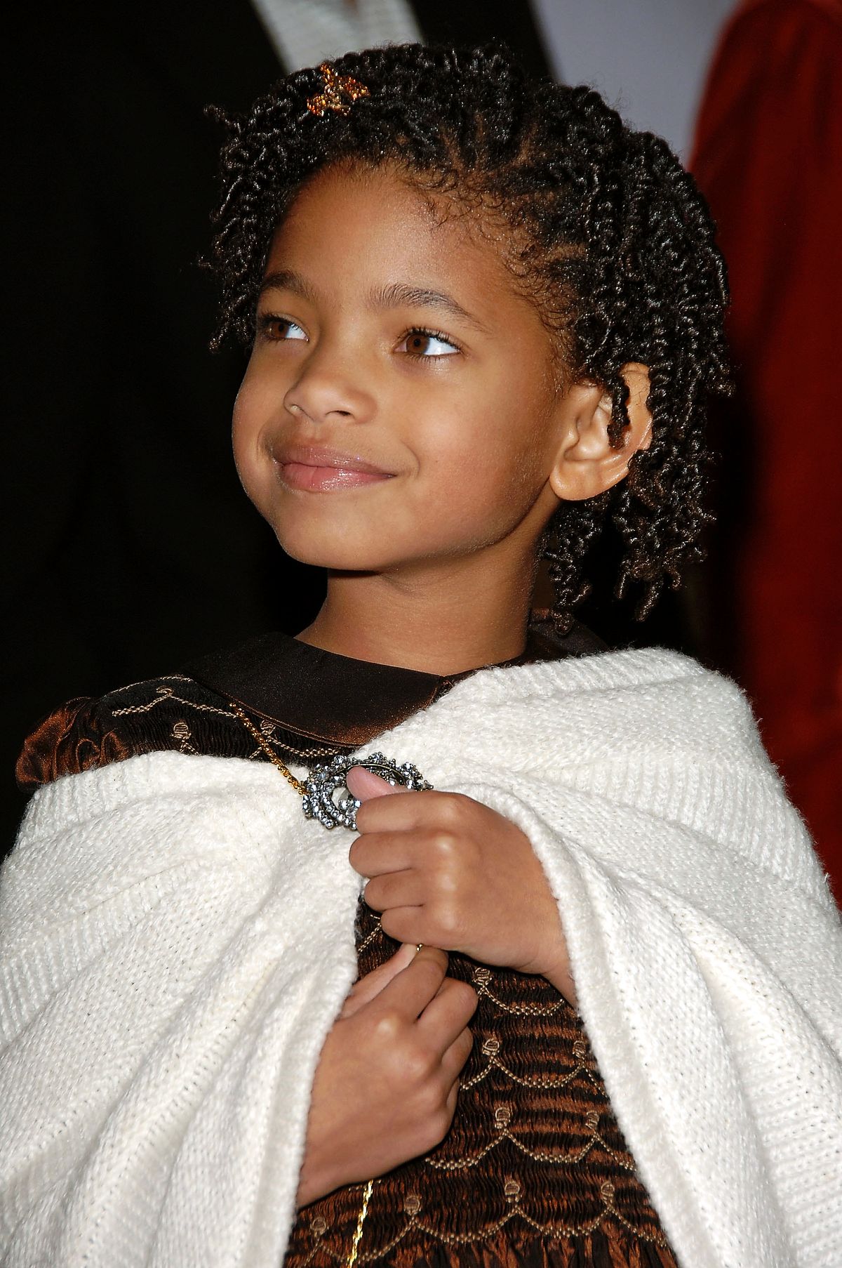 Уиллоу Смит в детстве на 12-й ежегодной церемонии вручения премии Critics' Choice Awards