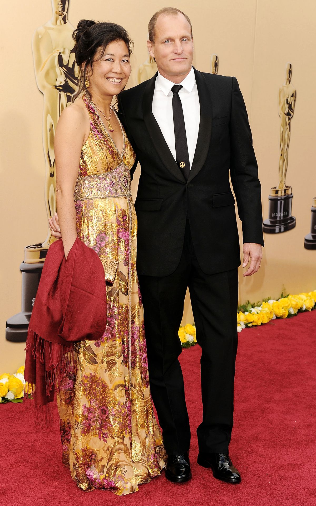 Вуди Харрельсон и его жена Лора Луи на 82-й ежегодной церемонии вручения премии Оскар