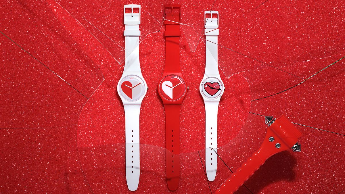 Объект вожделения: коллекция часов Swatch ко дню Святого Валентина