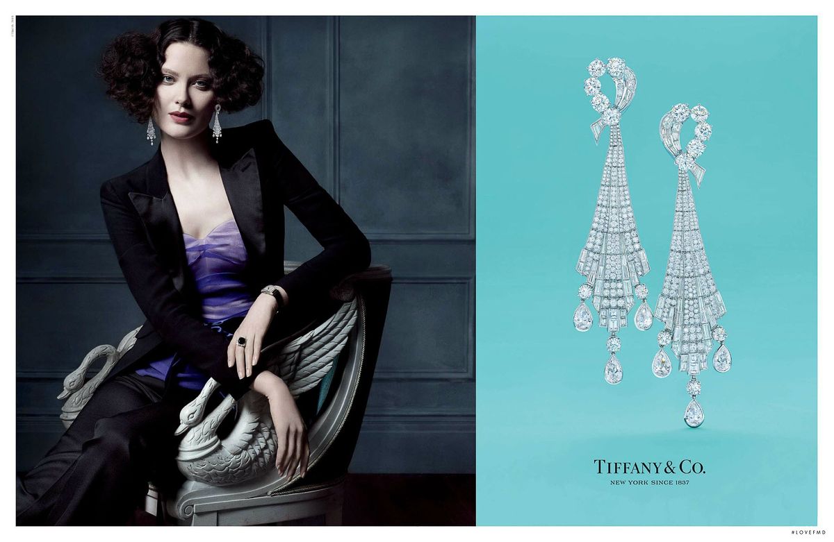 Шалом Харлоу в рекламной кампании Tiffany & Co. Весна/Лето 2013
