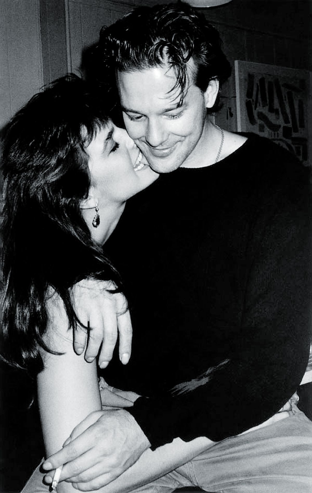 Фото Александра Бородулина. Актер Микки Рурк и модель Ариелла Терри Фаррел. Нью-Йорк, начало 1980-х гг.