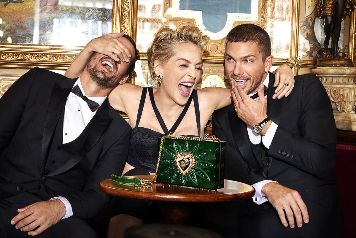 Шэрон Стоун стала лицом рекламной кампании Dolce & Gabbana, фото 6
