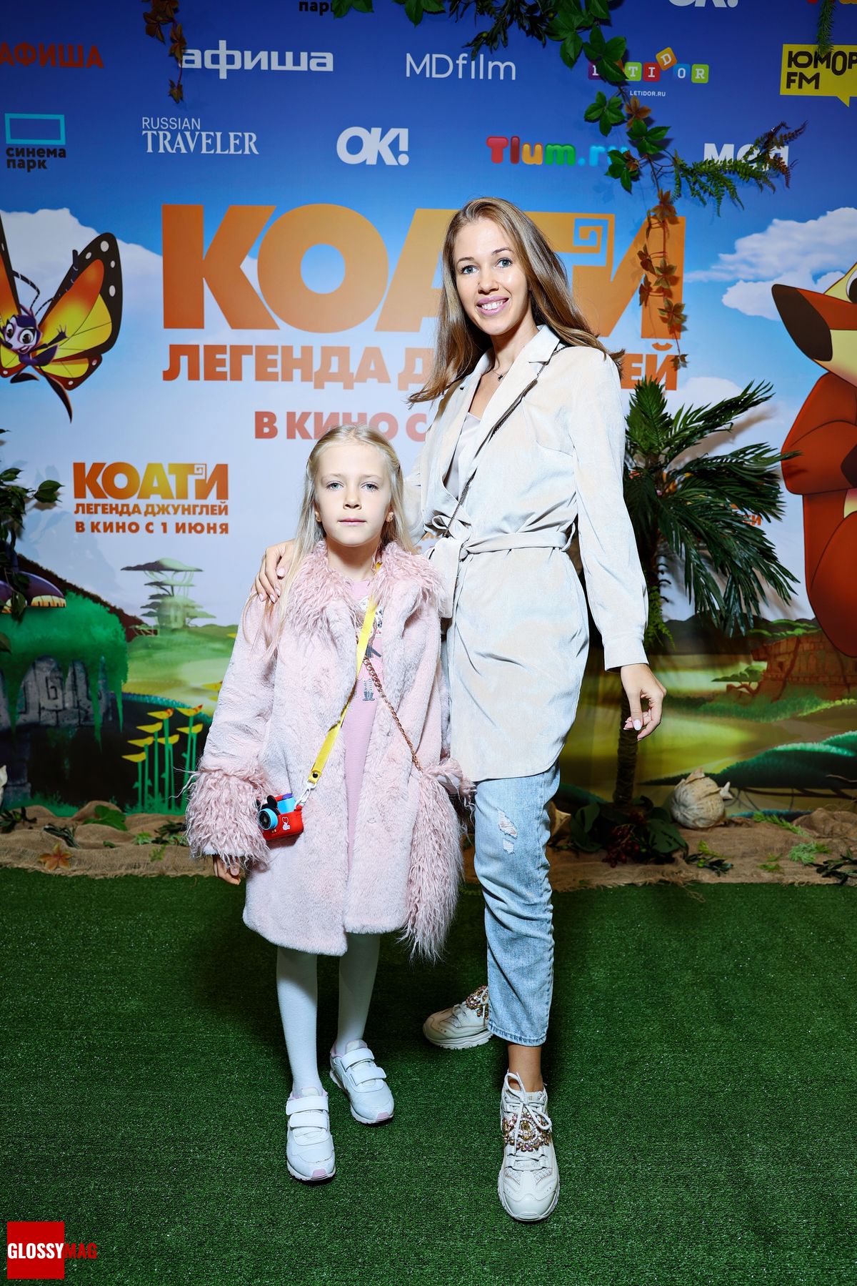 Елена Пронина на премьере мультфильма «Коати. Легенда джунглей» в московском кинотеатре «Формула Кино на Кутузовском», 29 мая 2022 г.