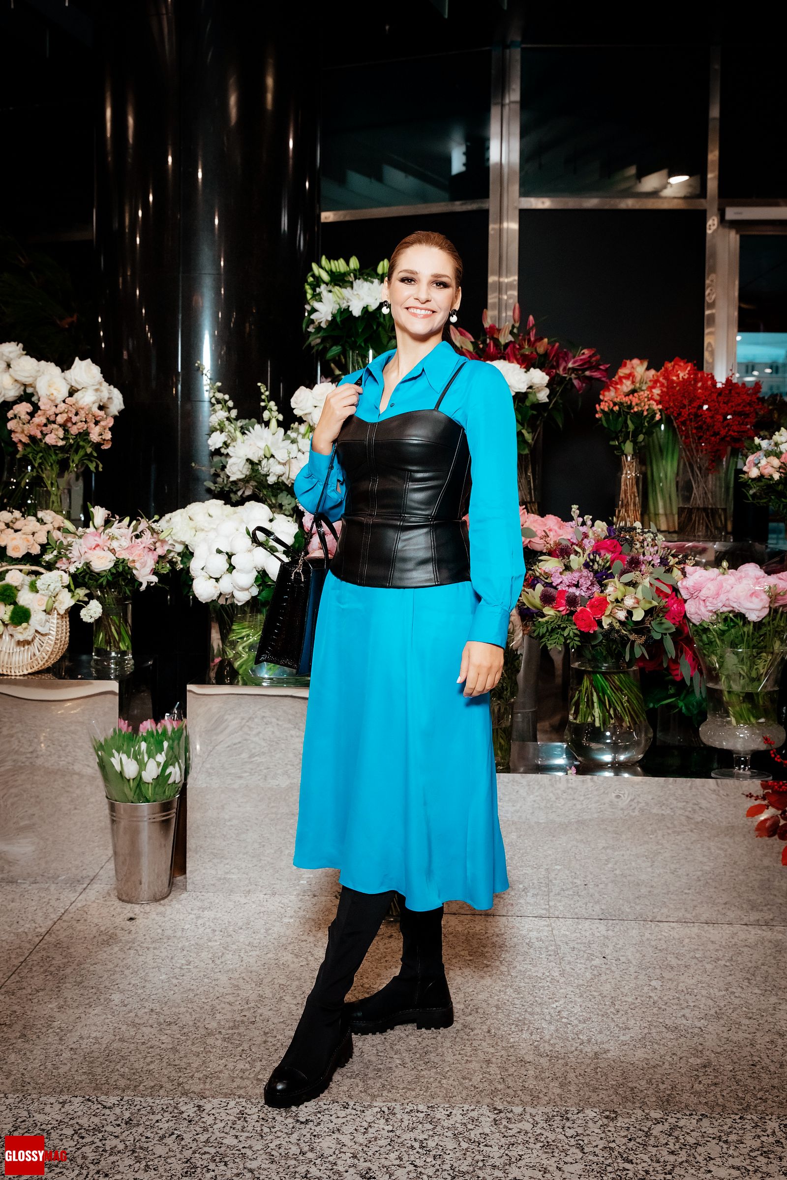 Глафира Тарханова на шоу Gulliver в рамках Seasons Fashion Week S/S 2023, 20 ноября 2022 г.