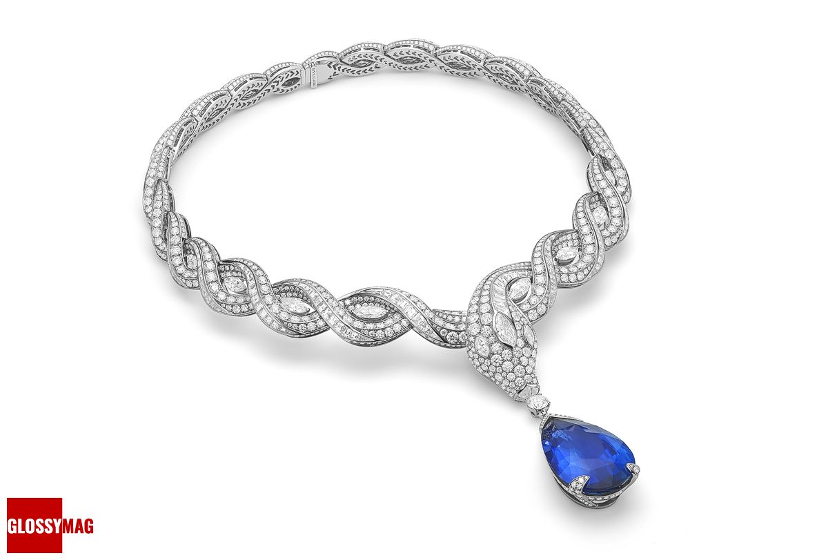 Колье Serpenti Ocean Treasure Bvlgari Eden The Garden of Wonders, фото 1 Колье Serpenti Ocean Treasure из коллекции Bvlgari Eden The Garden of Wonders, фото 1